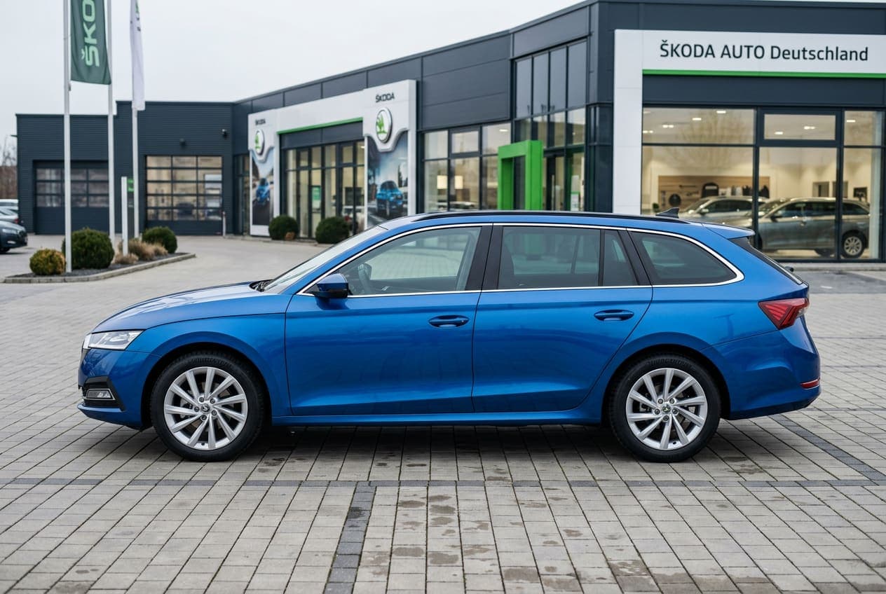 Skoda Octavia Combi Style/Navi/LED/Abstandtemp/TOP — side